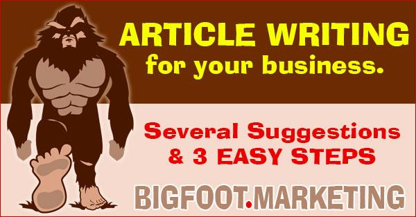 Free Article Writing Suggestions