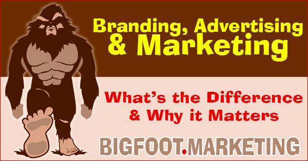 What are the Differences between Branding, Advertising & Marketing?