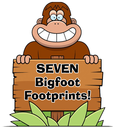 Class: 7 Bigfoot Footprints