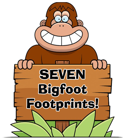Class: 7 Bigfoot Footprints Class: 7 Bigfoot Footprints